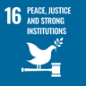 PEACE,JUSTICE AND STRONG INSTITUTIONS